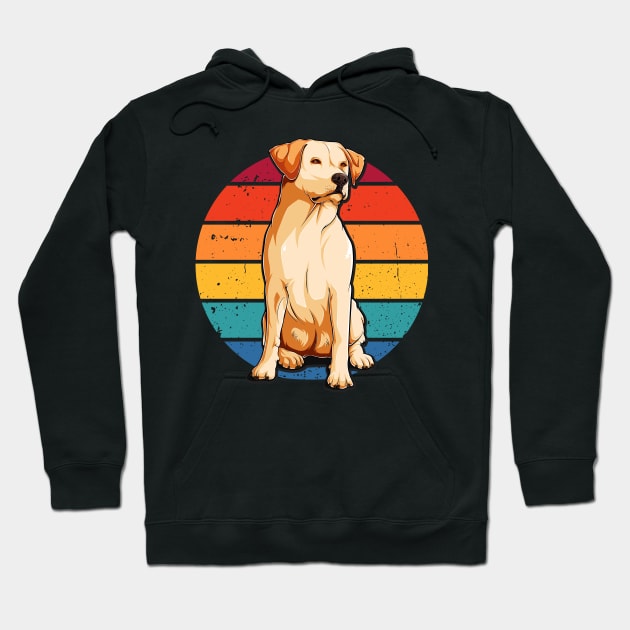 Labrador Retro Doglovers Golden Retriever Hoodie by Foxxy Merch